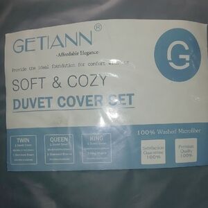 Soft & Cozy Gray Duvet Cover Set